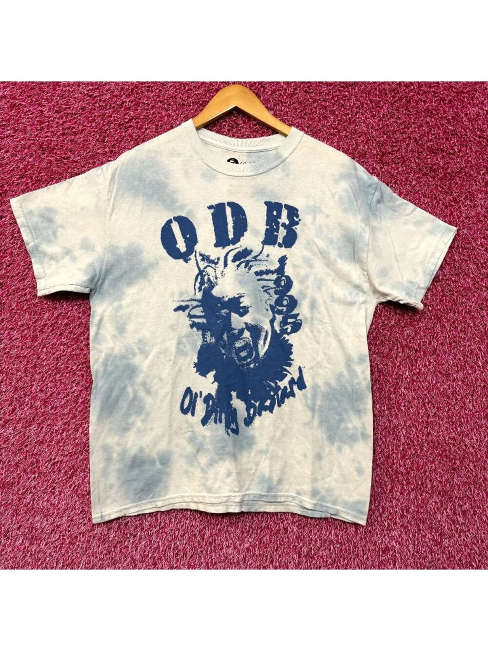 Ol Dirty Bastard 1995 Return to 36 Chambers Rap Tie Dye L